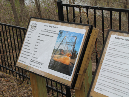 Historic Bridge Sign Dedication